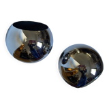 Set of two wall sconces by Motoko Ishii for Staff Leuchten, 1970s