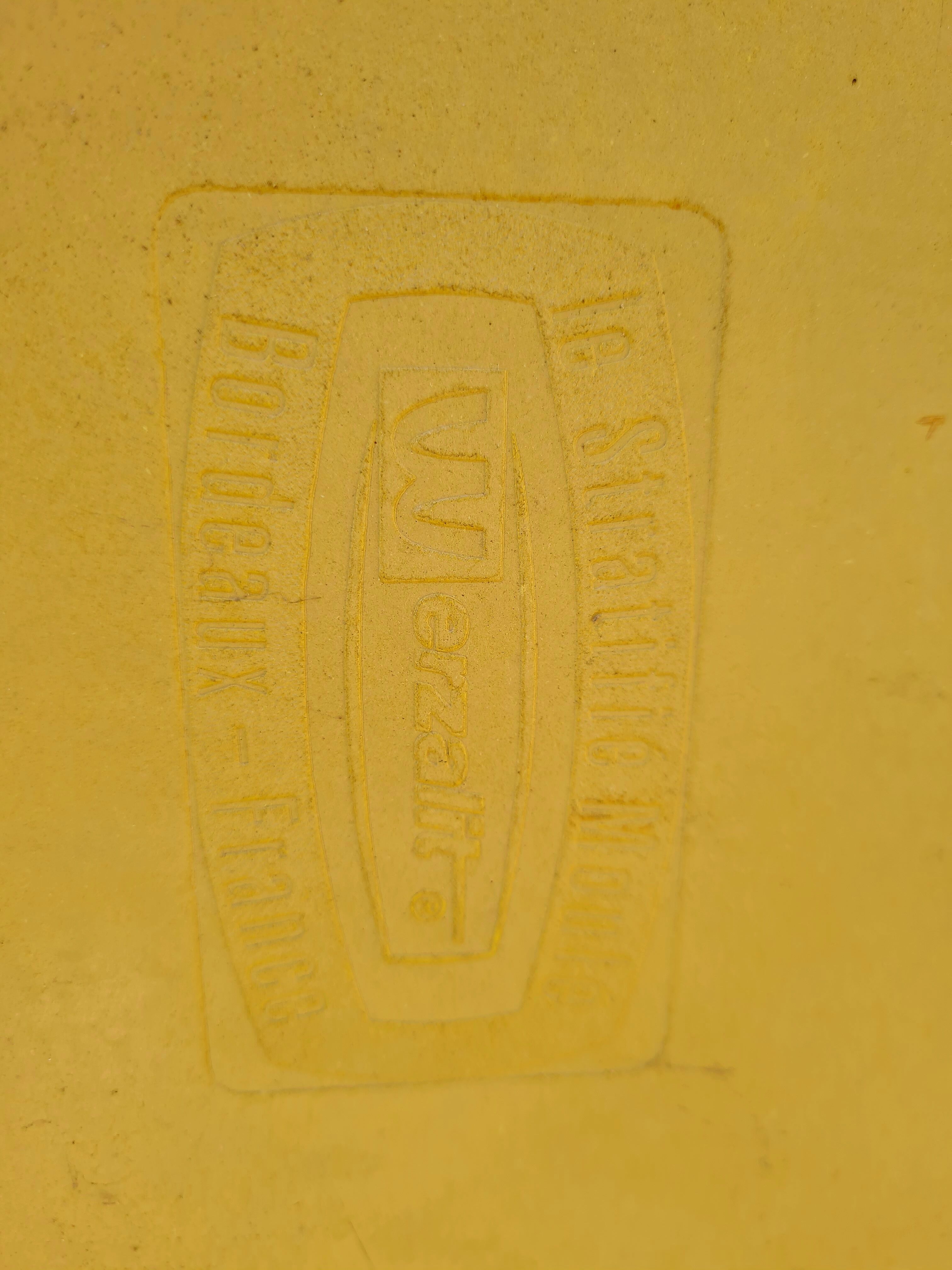 Werzalit folding dining table