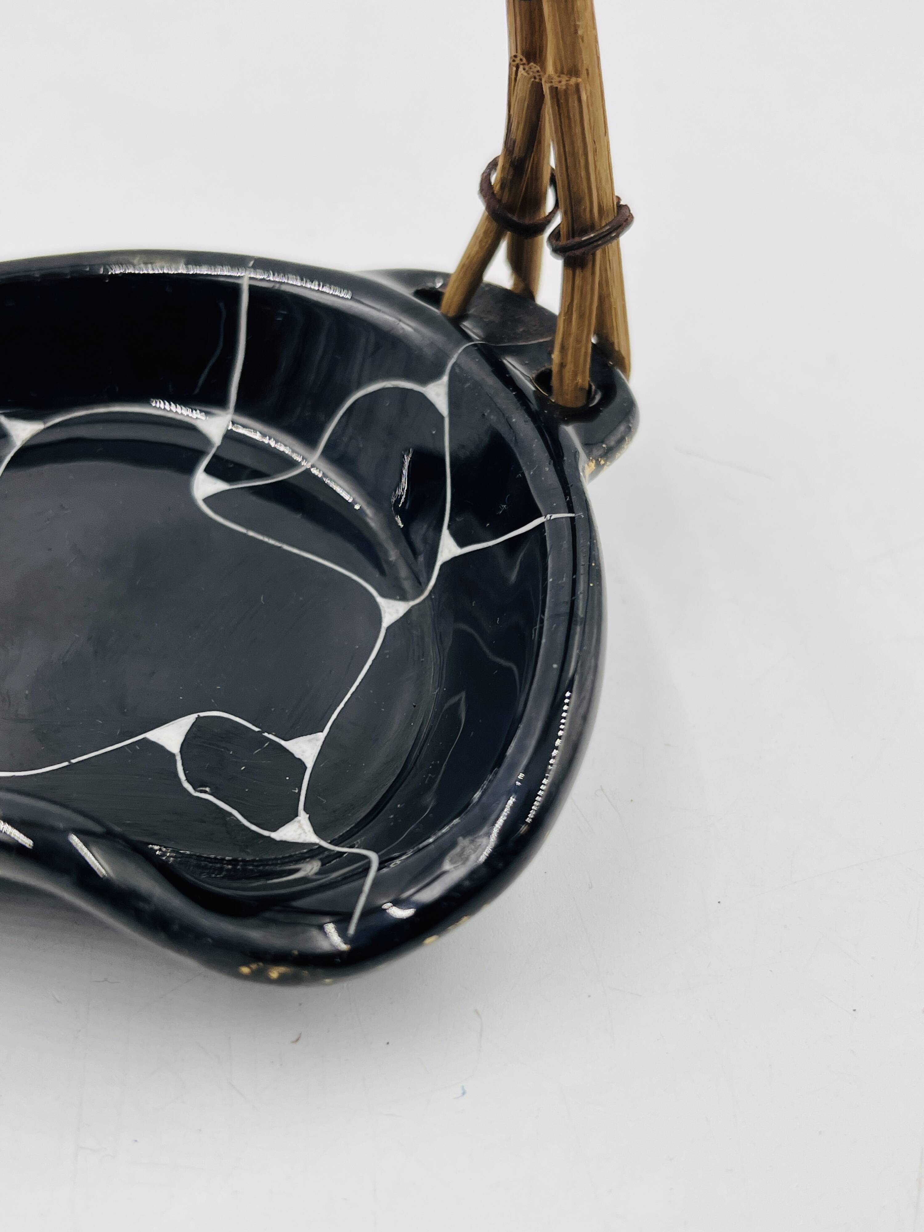 Mini vintage ceramic ashtray