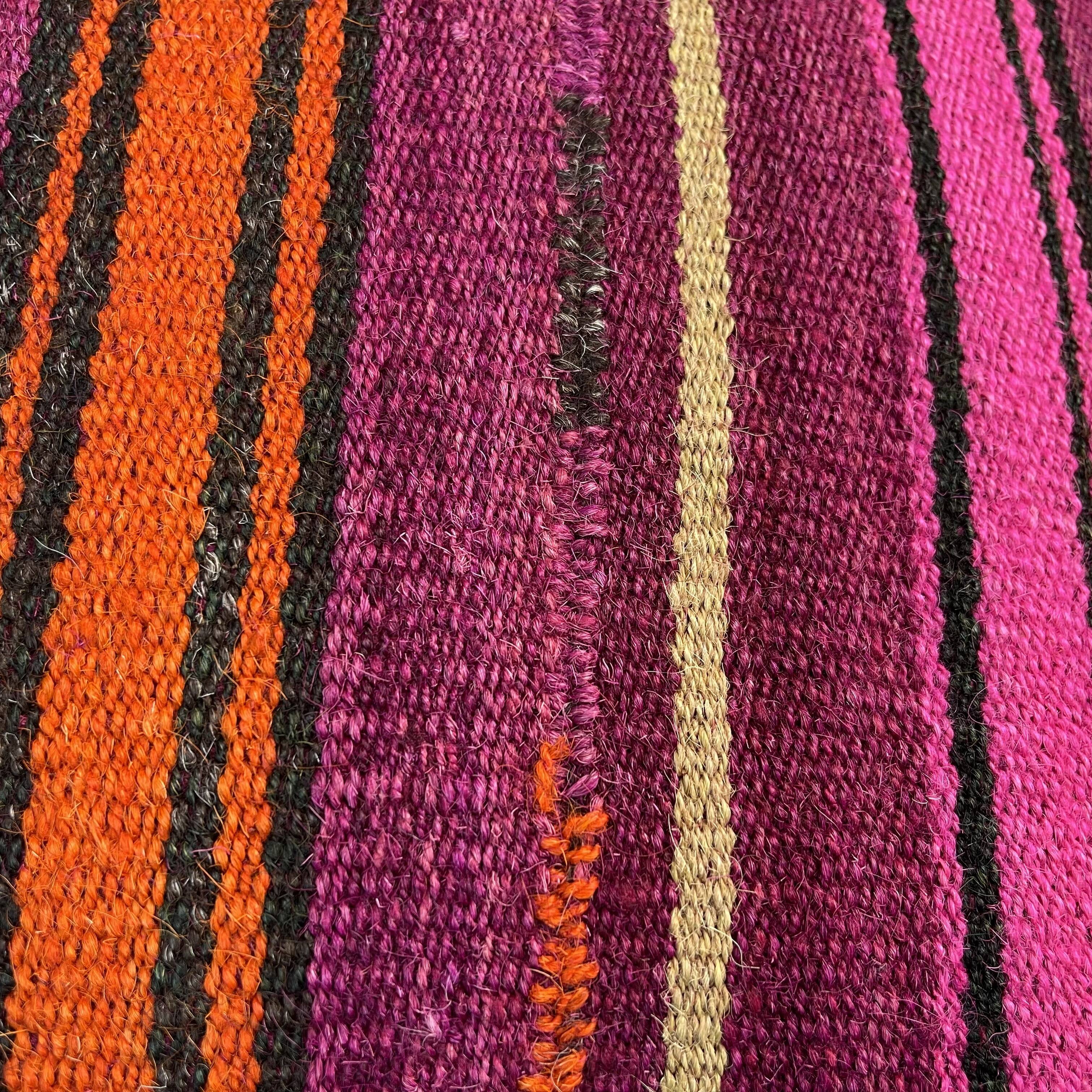 Vintage turkish Kilim cushion cover 40x40cm