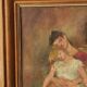 Portrait mère et enfant de Odette Elina