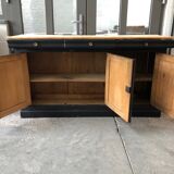 Old buffet patinated 3 doors