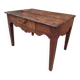 rustic Louis XV coffee table solid walnut 18th century