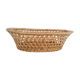Bread basket in woven wicker canning