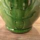 Pichet, vase Biot vert vintage