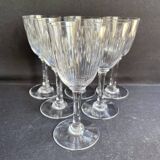 3334 - 6 Baccarat aperitif glasses, Corneille service