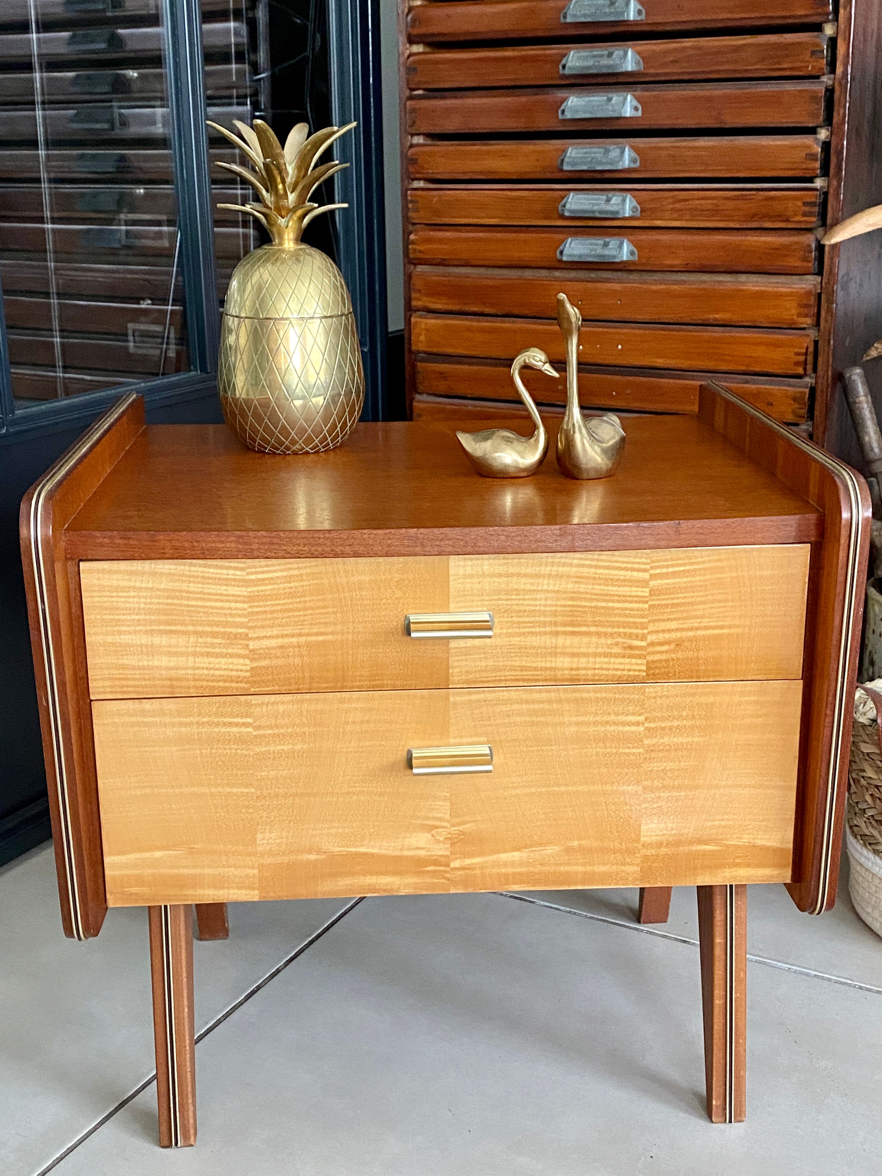Vintage bedside table