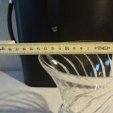 Old vase or sweet box cut glass