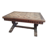 Rectangular table with extensions