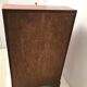 Donkey back secretary in English marquetry 1900s