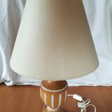 Wooden table lamp