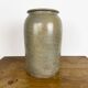Grey-beige glazed stoneware pot, early 19th century.