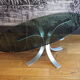 Table basse ovale 1970