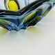Coupe design en verre de Bohême Chribska