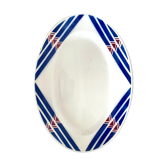 Plat oval Badonviller modèle Stella