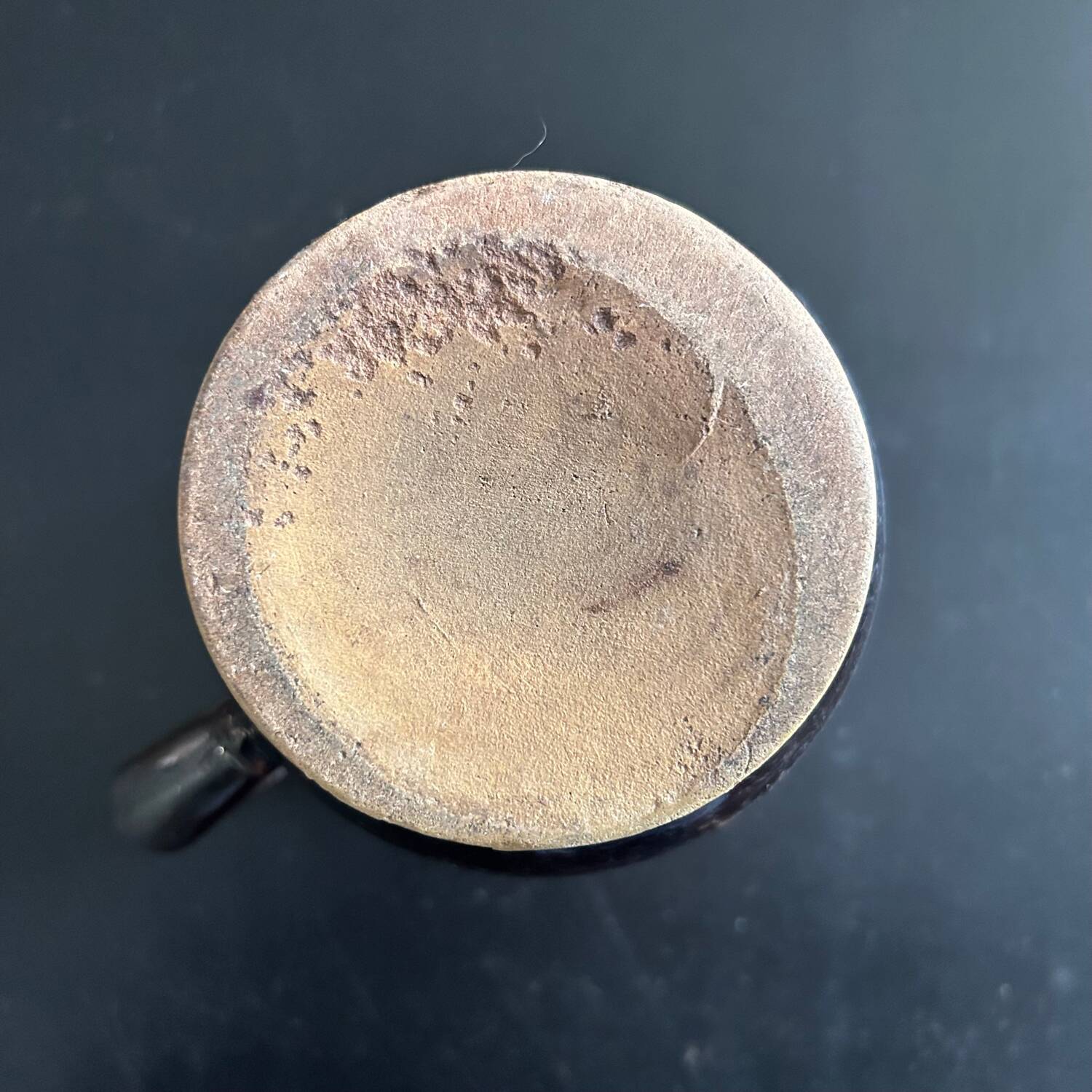 Antique tilted pitcher