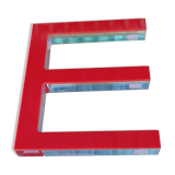 Sign letter in plexi