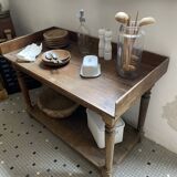 Desserte ou table de rempotage
