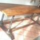 Table d'atelier ou table à manger Longueur 2,60 m Hauteur 74,7 cl