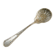 Absinthe spoon, silver-plated brass, Germany, early 20th century