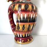 Vase H.Bequet décor Smyrne forme oiseau
