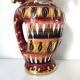 Vase H.Bequet décor Smyrne forme oiseau