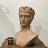 Bust man in terracotta (Chaumette Paris)