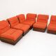 Luciano Frigerio ‘Can Can’ sectional sofa from 1960’s, Italy