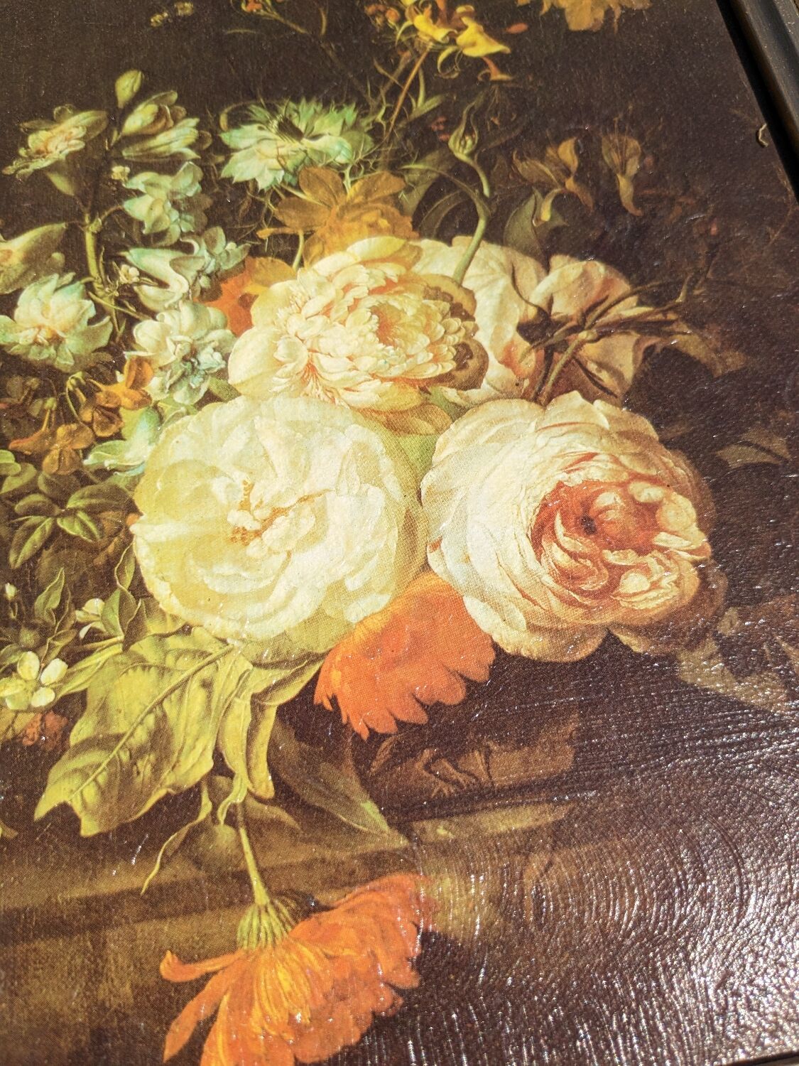 Painting of flowers by R. Ruysch