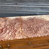 Chest of drawers In Walnut From the 18th century Louis XVII