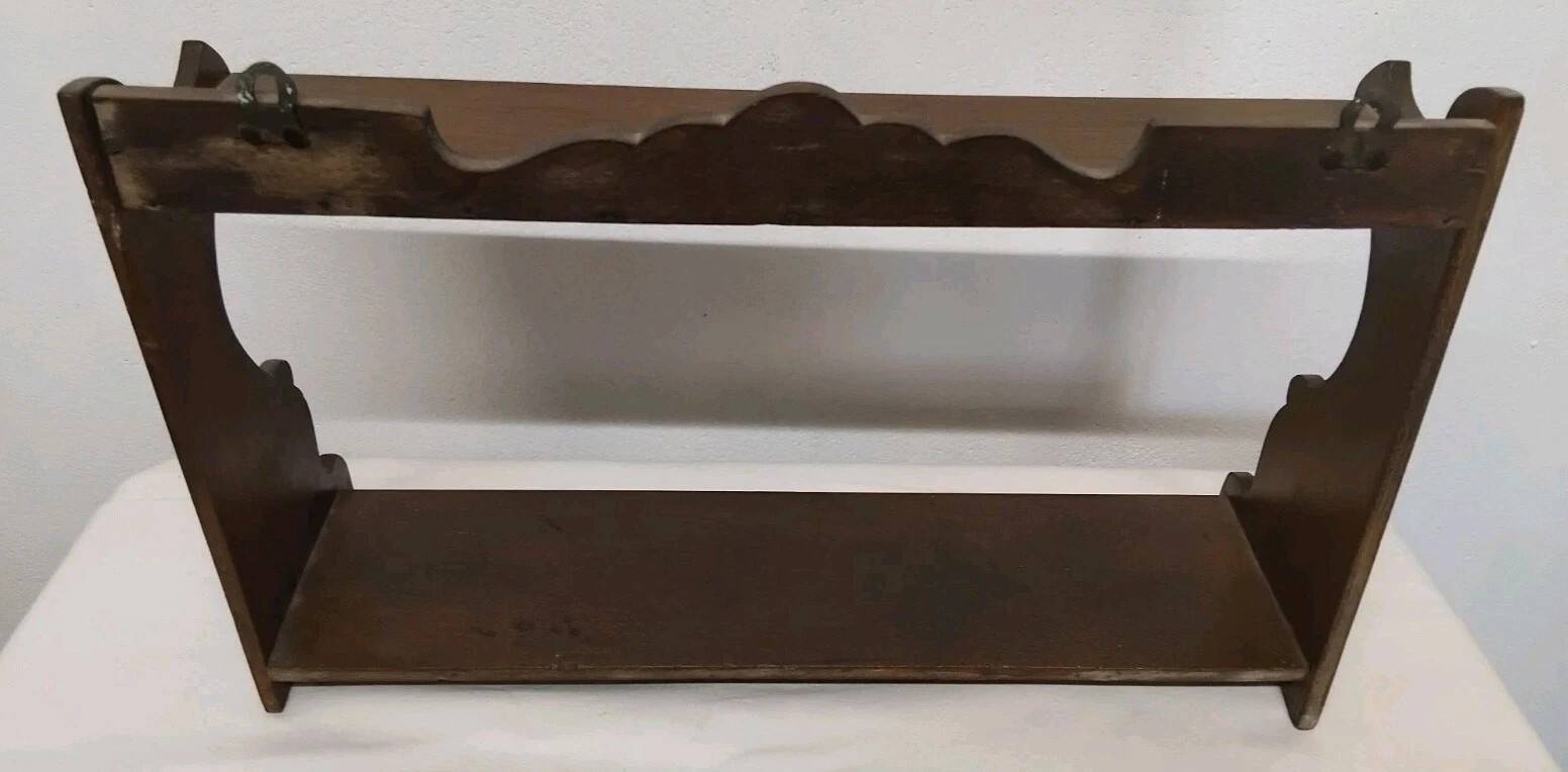 Old Wooden Wall Shelf