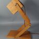 Lampe de table articulée bois vintage 50-60s 40x25x14 cm SB
