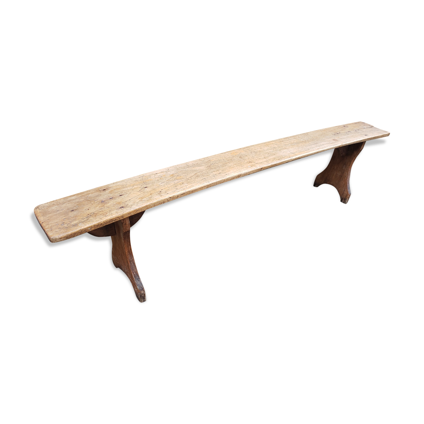 Wooden farm bench "perch"