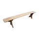 Wooden farm bench "perch"