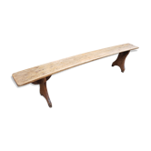 Wooden farm bench "perch"