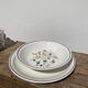 Plate service 6 people Moulin des loup décor grand feu