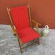 1950s folding armchair