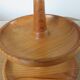 Serviteur scandinave en bois années 60 70