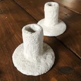 Pair of candle holders