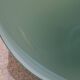 light suspension; Peil&Putzler, emerald green opaline; pear-shaped