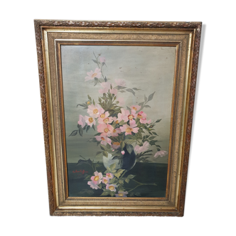 19th century flower painting