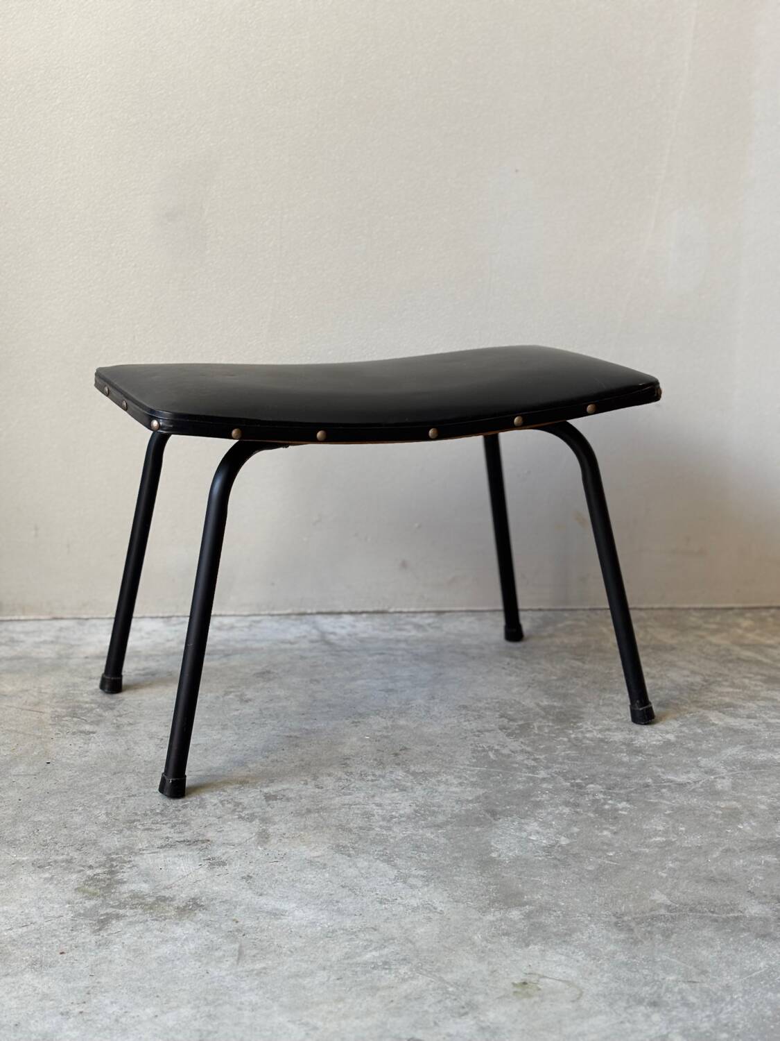 Vintage stool by Pierre Guariche for Meurop, 60s