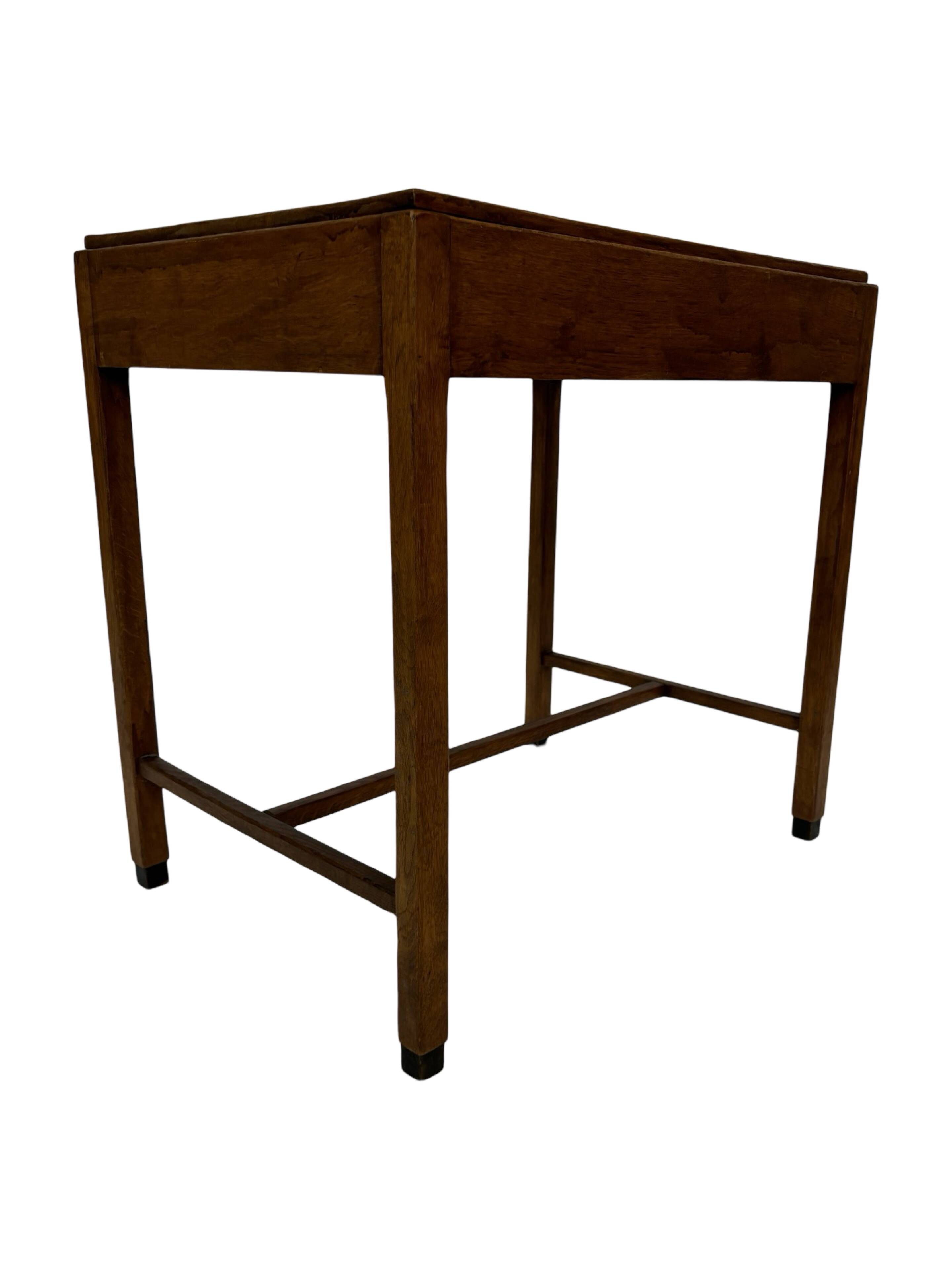 Art Deco Amsterdam School side table hall table