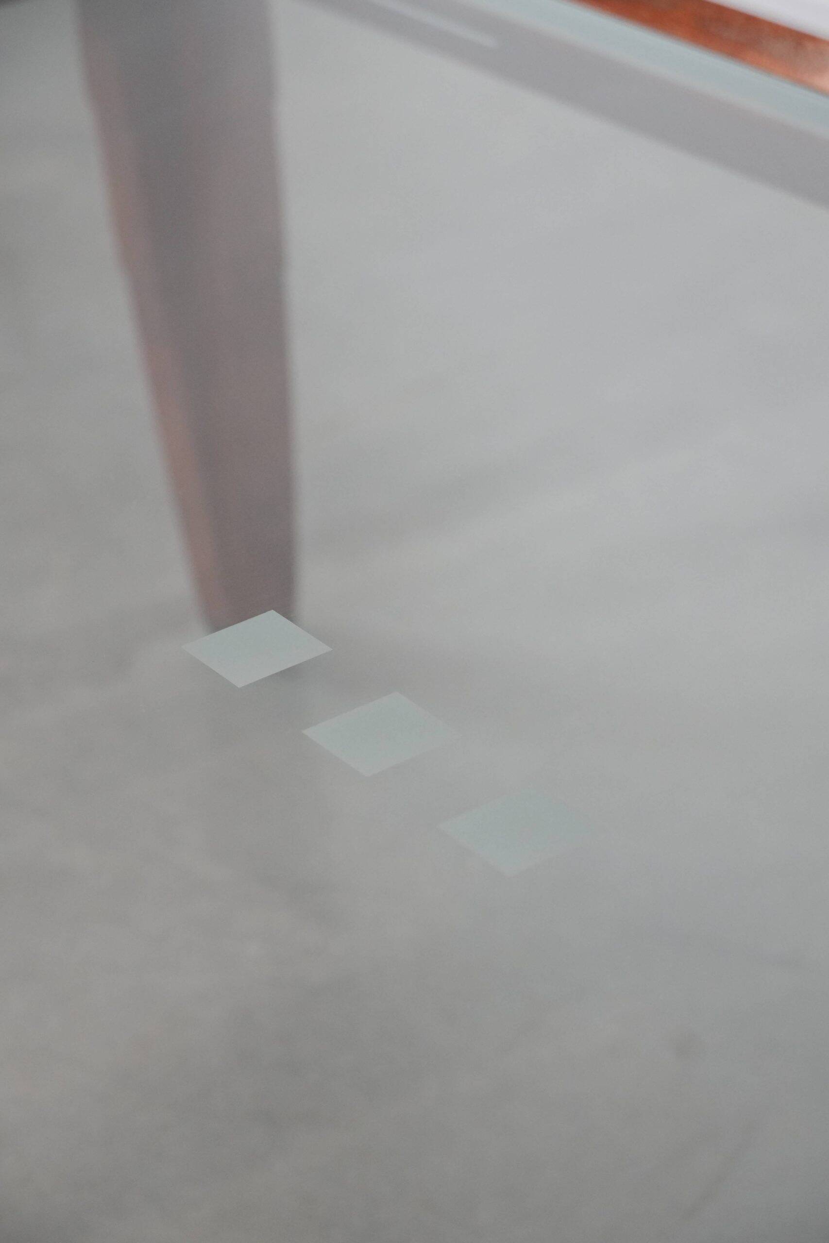 Beautiful Art Deco design coffee table with a glass top