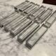 11 crystal knife rests. Vintage