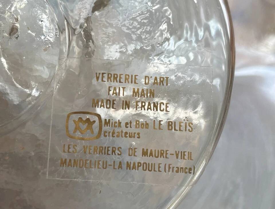 Mick and Bob Le Bleïs Handcrafted Glass Art Glass Collection