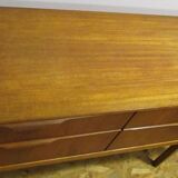Teak dresser 4 drawers