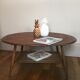 Table low scandinavian vintage 'ercol', 1950