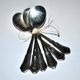 Set of 6 RENEKA ice cream spoons Victoria contour model 13.5cm