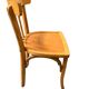 Set of six bistro chairs